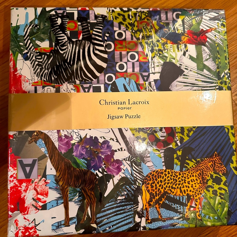 Christian Lacroix Papier Jigsaw Puzzle
Glam'azonia 36 Pieces 2 Sided Puzzle